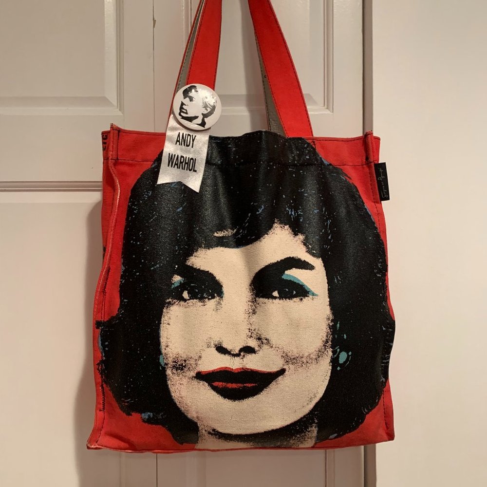 Andy Warhol Jacqueline Kennedy canvas tote